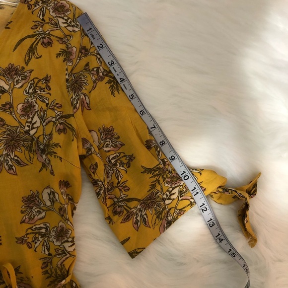 Castro floral high low wrap dress in size 36 - Picture 6 of 8